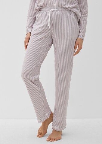 Pantaloncini da pigiama di s.Oliver in lilla