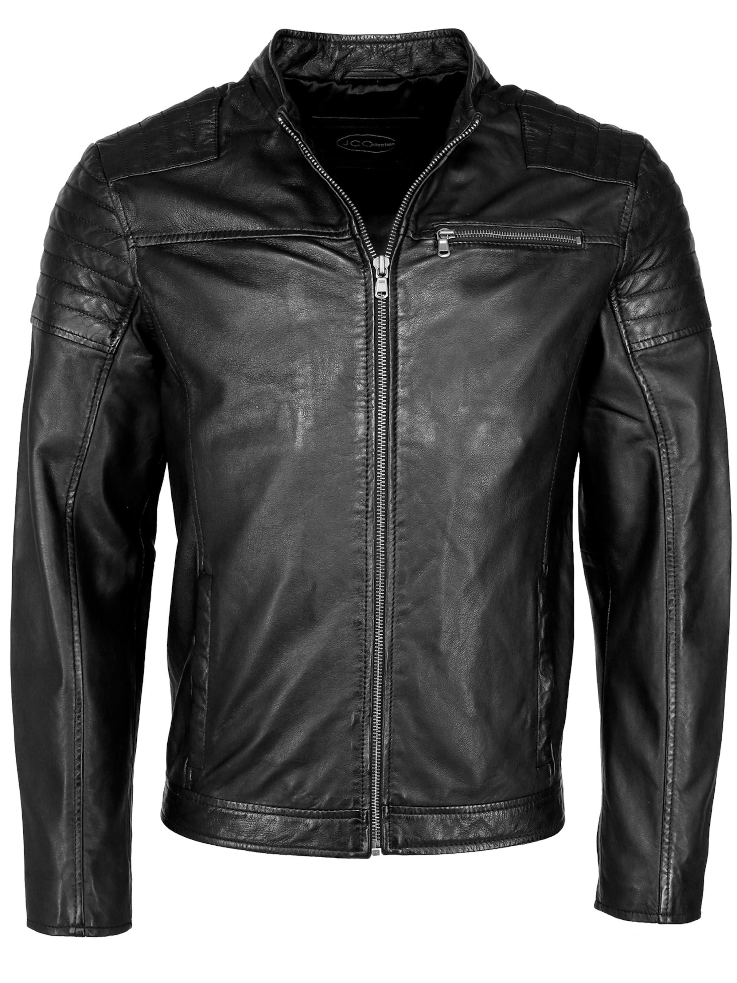 JCC Jacke in Schwarz: Vorderseite