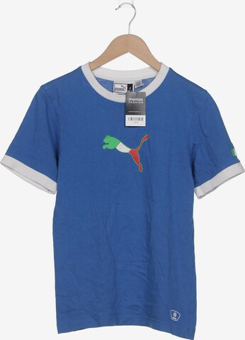 PUMA Shirt in S in Blue: front