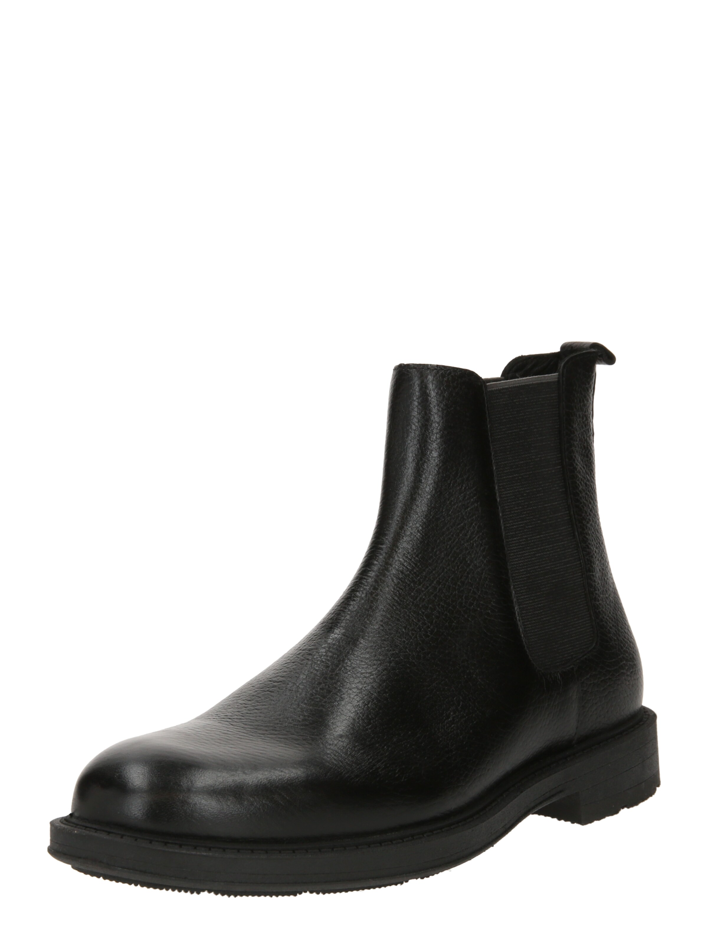 Boots chelsea '15301' di Guido Maria Kretschmer Men in nero: frontale