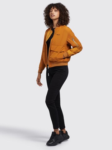 khujo Jacke ' NOVA2 ' in Orange