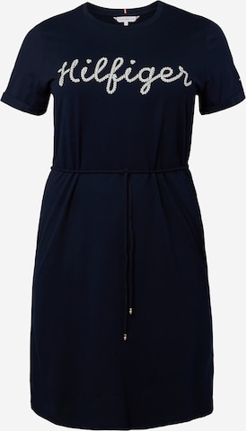 Tommy Hilfiger Curve Dress in Blue: front