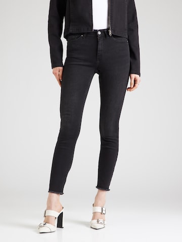 Slimfit Jeans 'ONLRUSH' di ONLY in nero: frontale