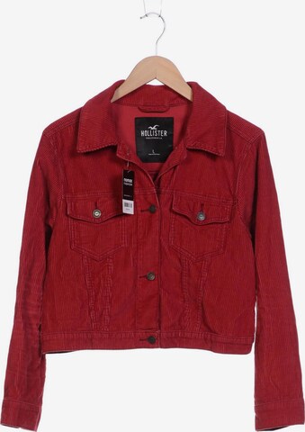 HOLLISTER Jacket & Coat in L in Red: front