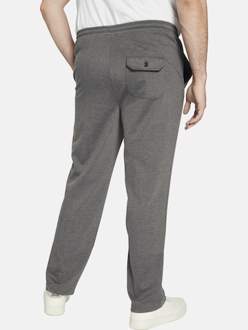 Charles Colby Loosefit Doppelpack Hose ' Baron Colehan ' in Grau