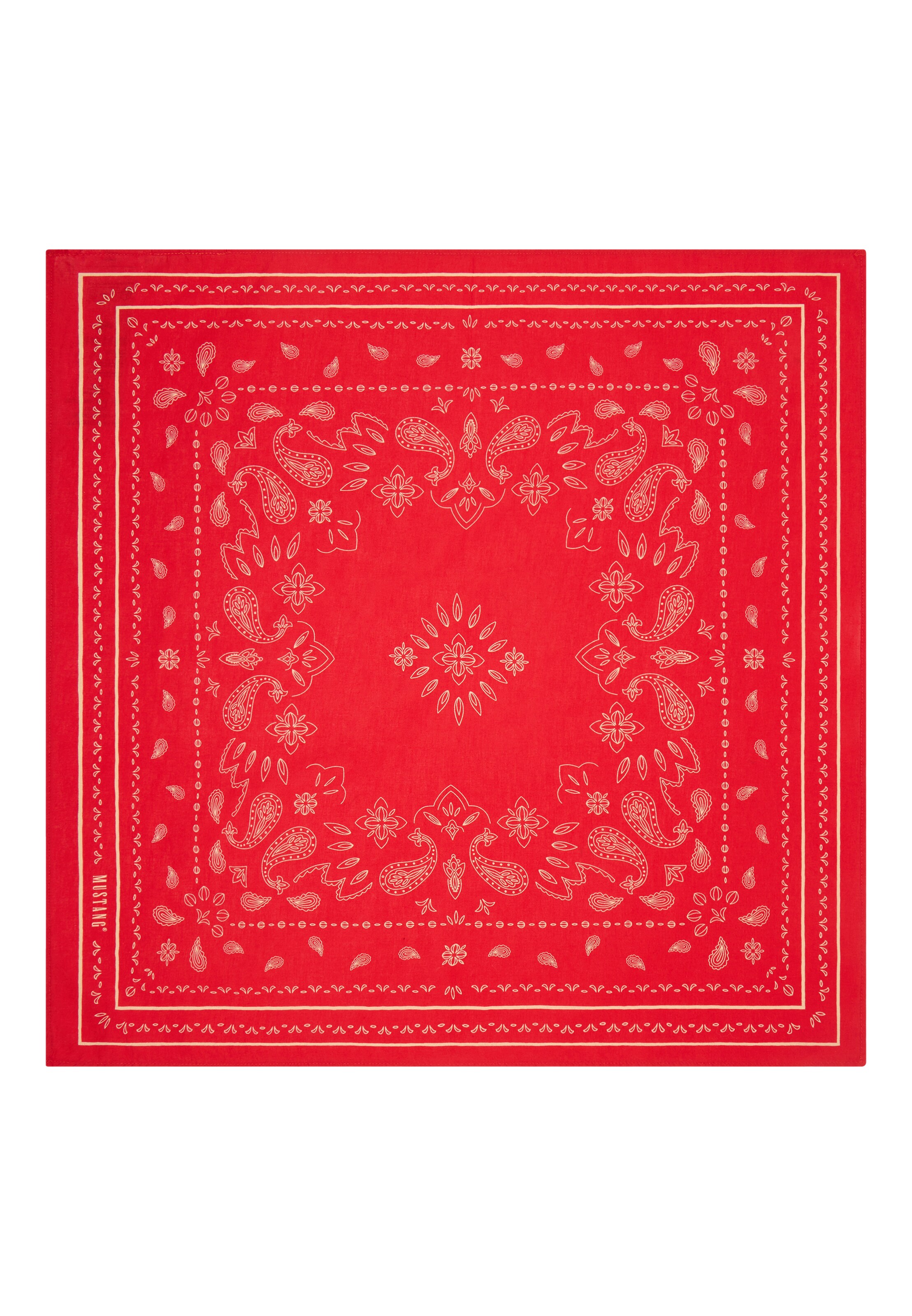 MUSTANG Scarf 'Style Sunrise Bandana' in Red