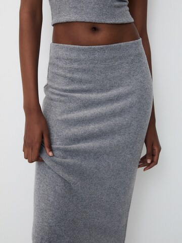 Pull&Bear Skirt in Grey