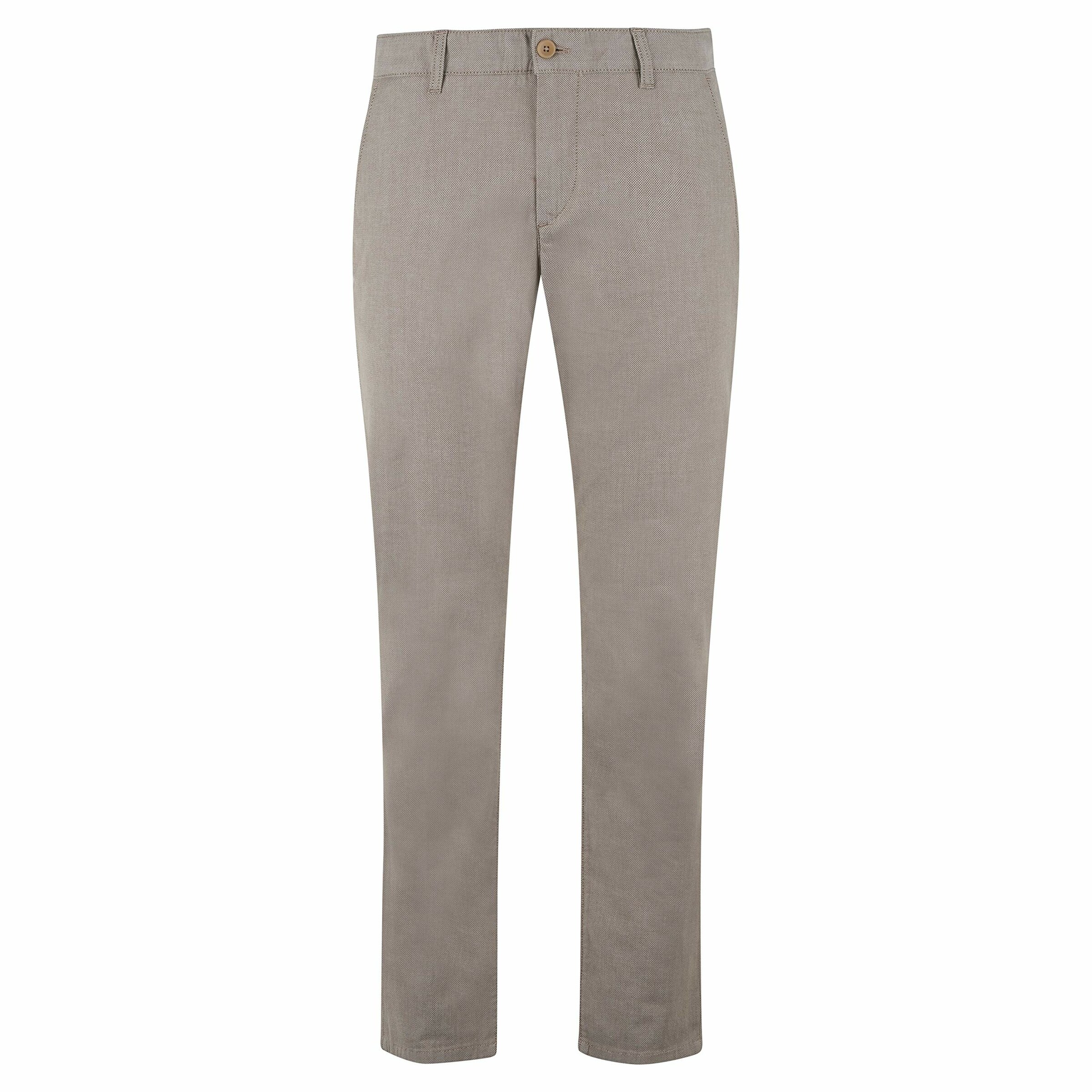 Alberto Regular Hose in Beige: Vorderseite