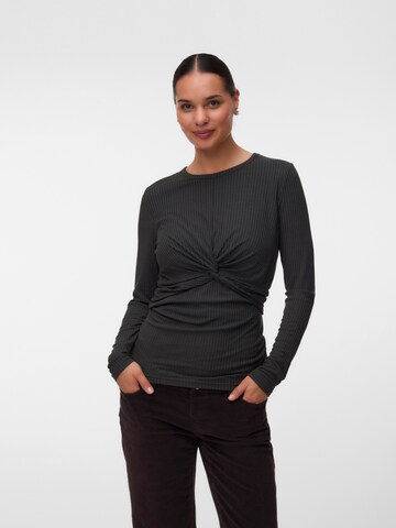 MAMALICIOUS Shirt 'MLAnli June' in Grün: Vorderseite