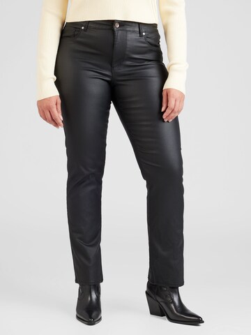 Regular Pantalon 'AUGUSTA' ONLY Carmakoma en noir : devant