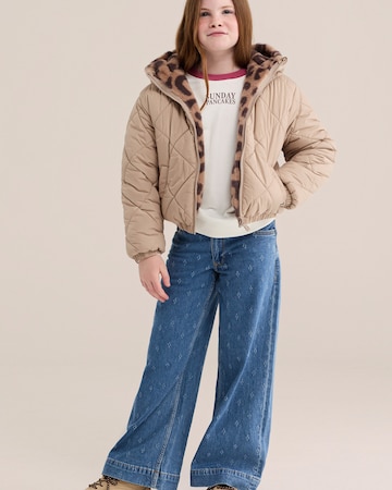 WE Fashion Átmeneti dzseki - bézs
