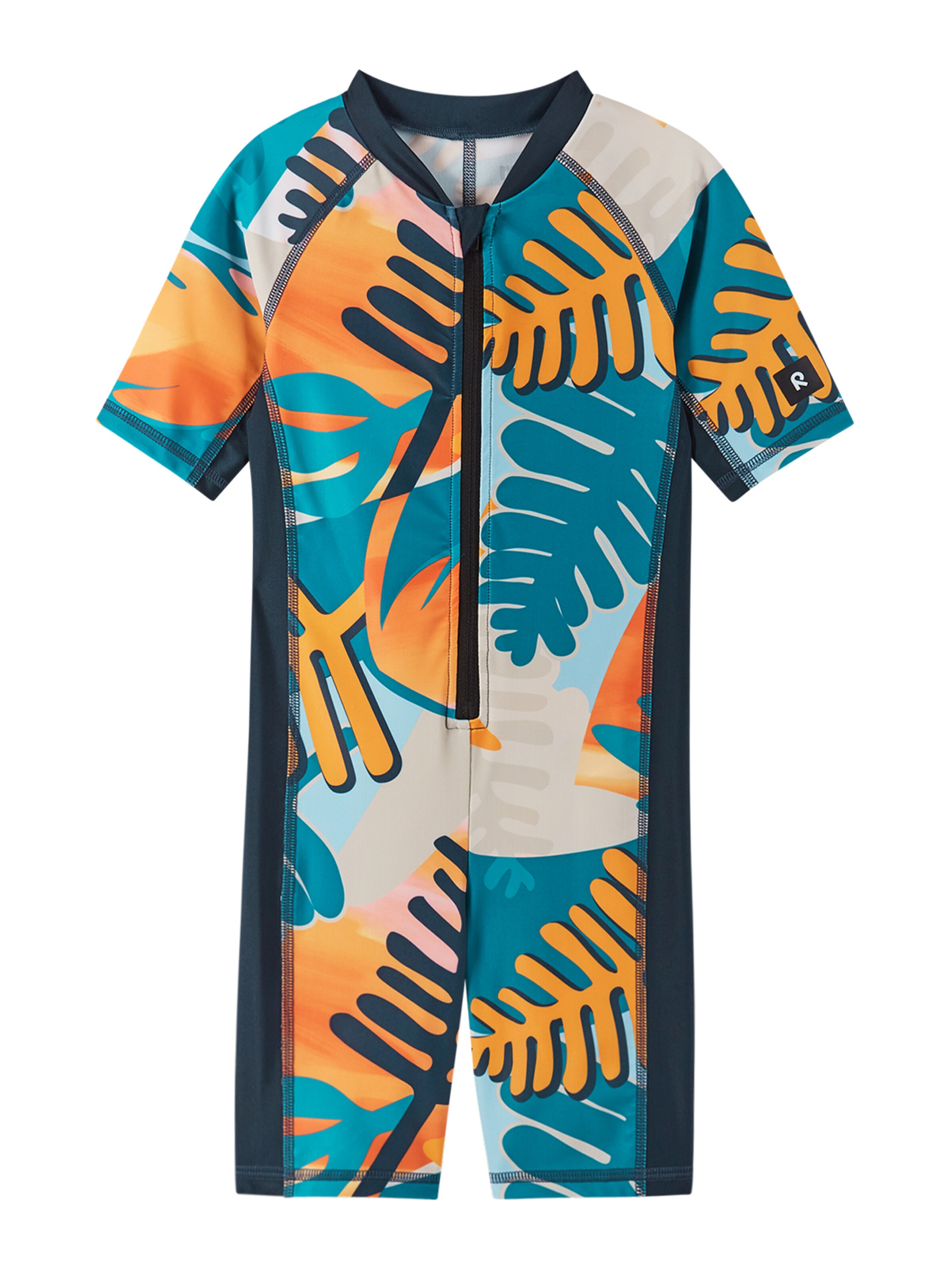 Reima UV защита 'Vesihiisi' в оранжево: отпред