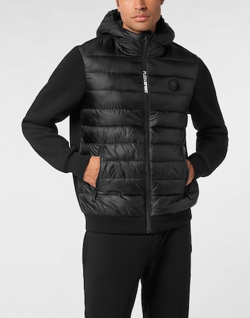 Plein Sport - Casaco meia-estação 'Tiger' em preto: frente