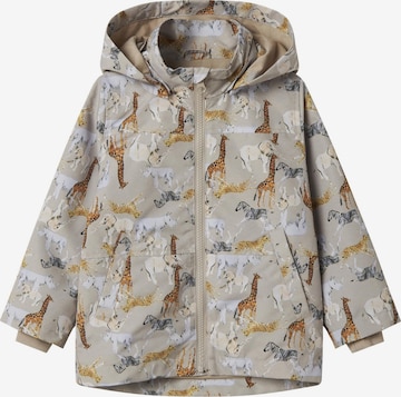 NAME IT Overgangsjakke 'NMMMax' i grå: forside