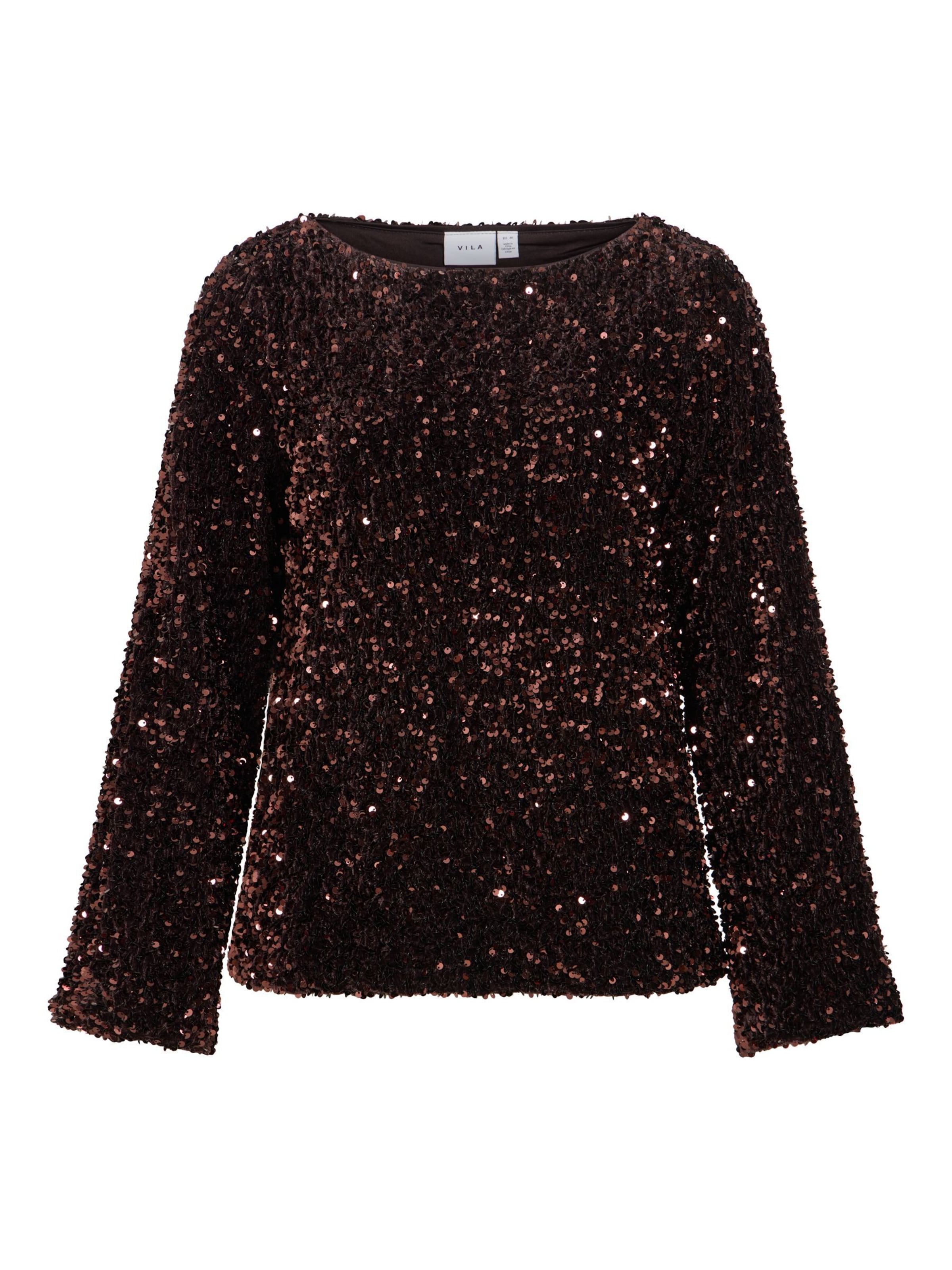 VILA Blouse 'FAITH' in Brown: front