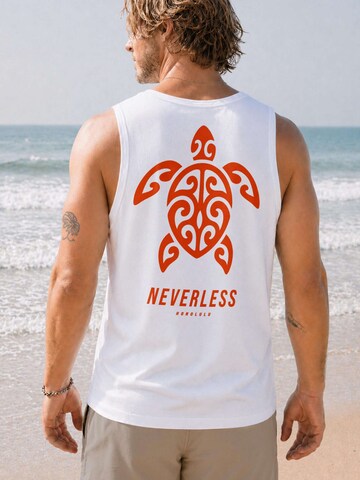 Neverless Shirt 'Honolulu Turtel' in White