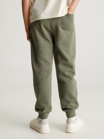 Calvin Klein Jeans Tapered Broek in Groen