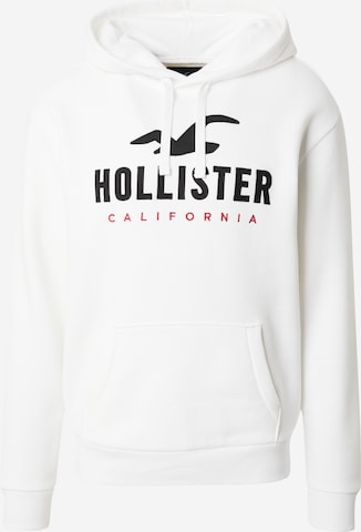 HOLLISTER Majica | bela barva: sprednja stran