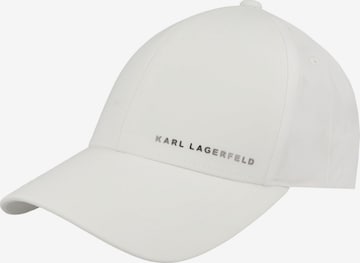 Casquette de sport ' 805616 ' Karl Lagerfeld en blanc : devant