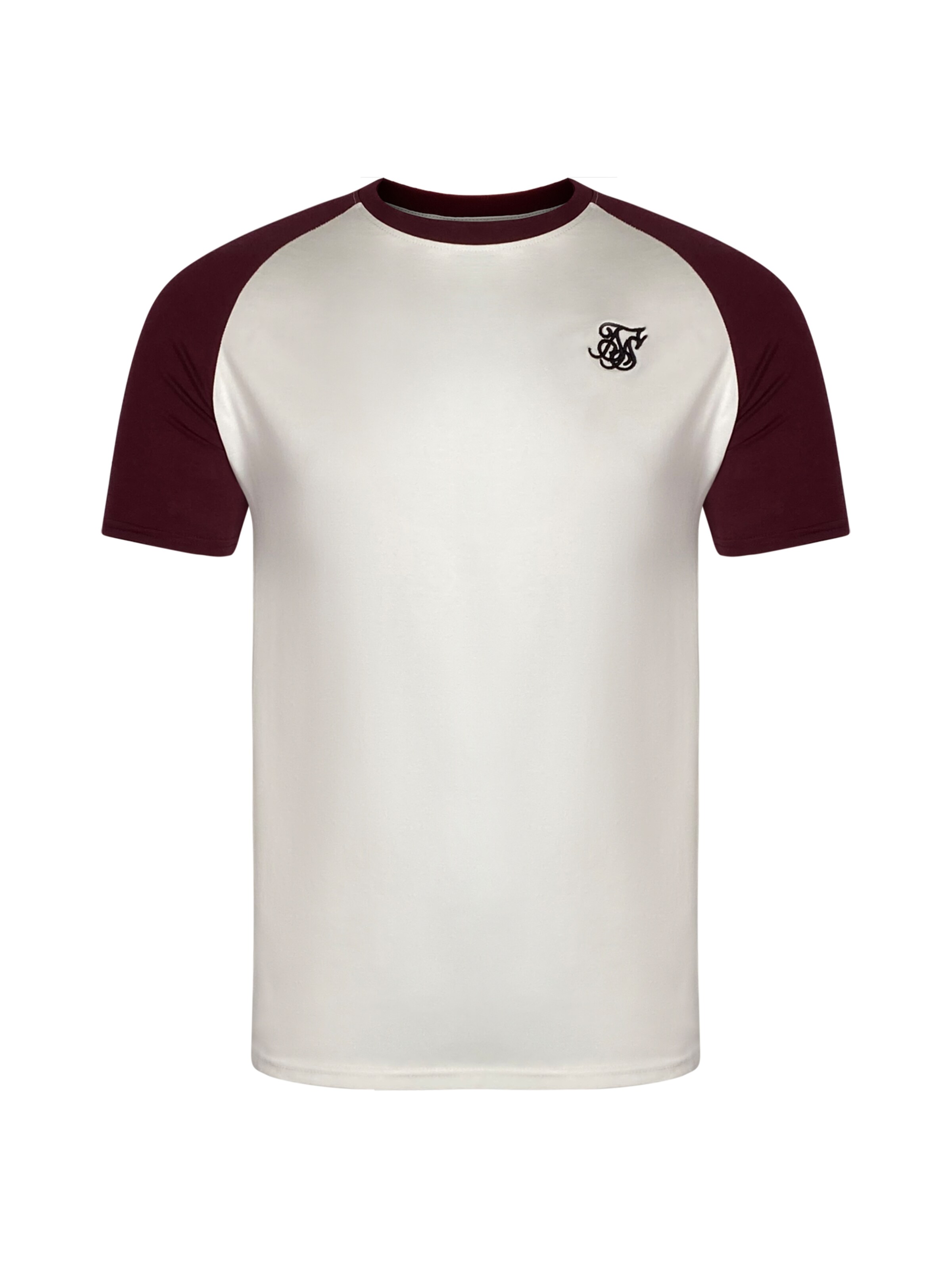 SikSilk Shirt in Wit: voorkant