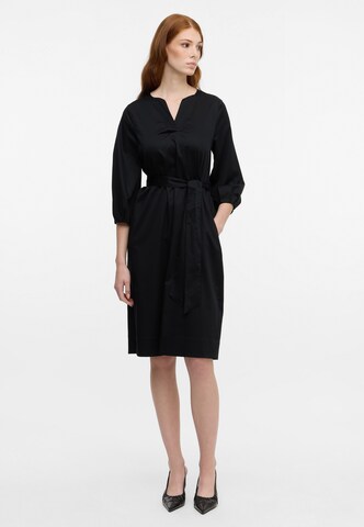 ETERNA Blousejurk in Zwart: voorkant