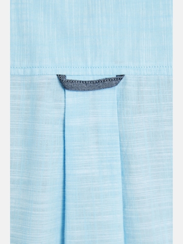 Jan Vanderstorm Comfort Fit Kurzarmhemd ' Melfred ' in Blau