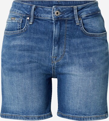 Jean 'MARY' Pepe Jeans en bleu : devant