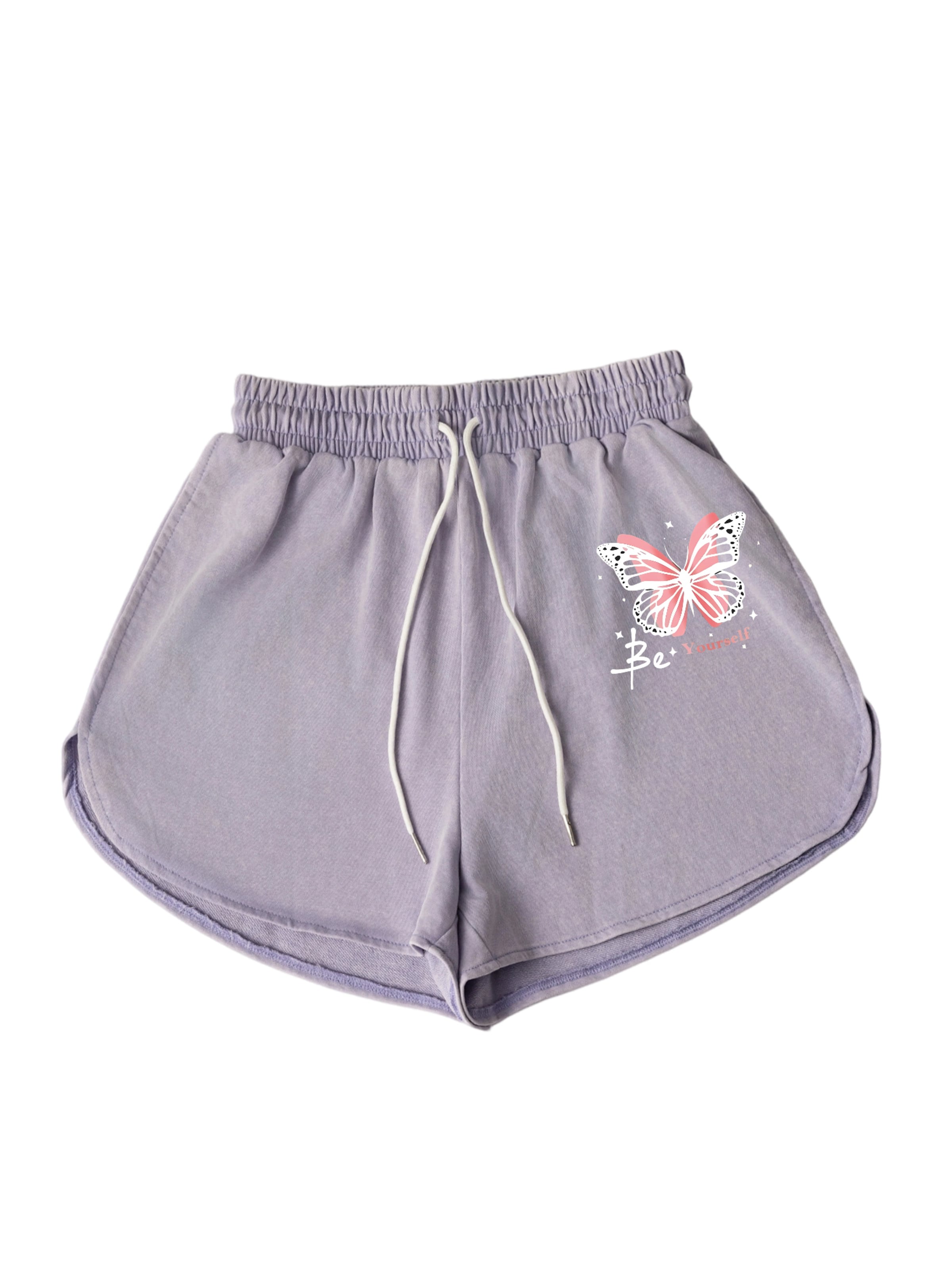 GORHEY Loosefit Broek in Lila: voorkant