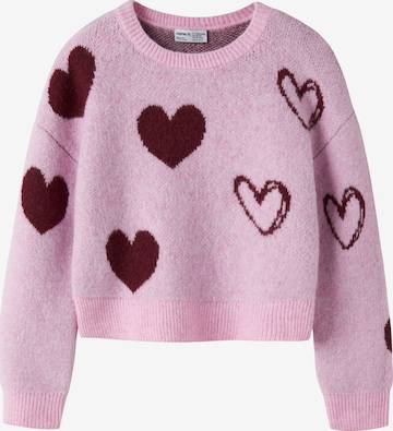 Pullover 'NKFRIVANNO' di NAME IT in rosa: frontale
