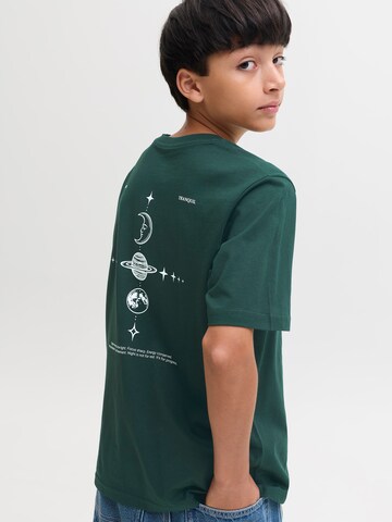 žalia Jack & Jones Junior Marškinėliai 'JJASTRO': priekis