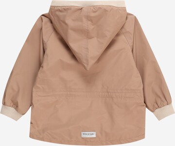 MINI A TURE Weatherproof jacket 'Wai' in Brown