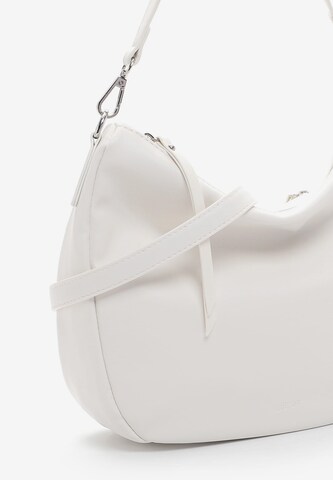 Borsa a sacco 'RUE 09' di Emily & Noah in bianco