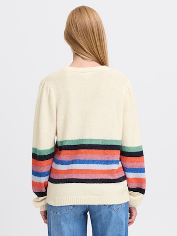 ICHI Sweater 'Dusty' in Beige