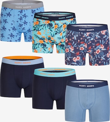 Happy Shorts - Boxers ' Vibe Jersey Sets ' em azul: frente