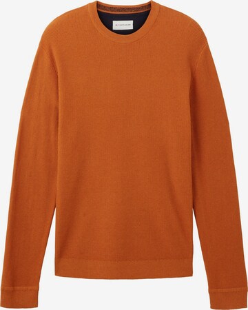 TOM TAILOR Sweater in Orange: front