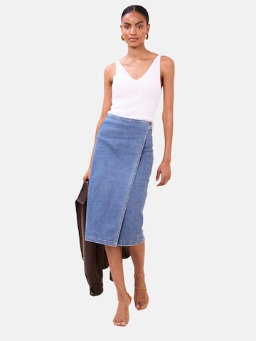 Jupe Lipsy en bleu : devant