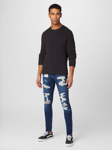 HOLLISTER Regular Jeans i blå