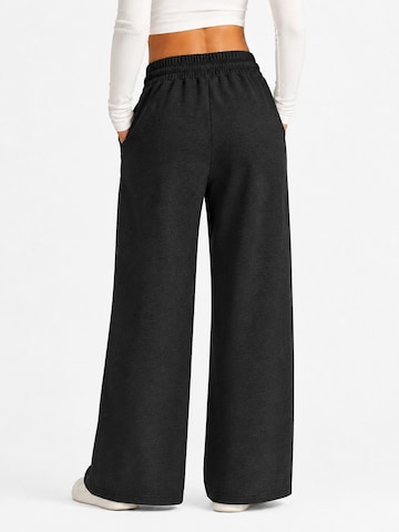MEETWEE Wide leg Pants in Black