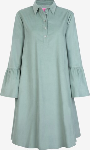 Robe-chemise 'Eranda' LIEBLINGSSTÜCK en vert : devant