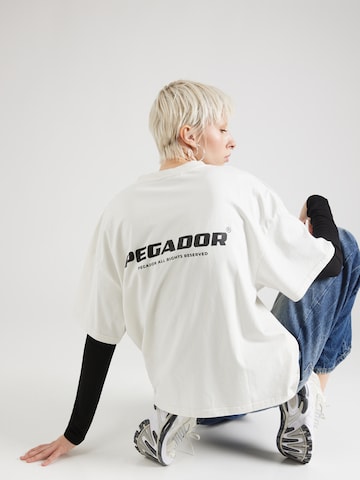 Pegador - Camisa oversized 'Arendal' em bege: frente