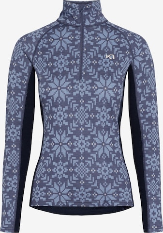 Kari Traa Funktionsshirt 'Edith' in Blau: Vorderseite