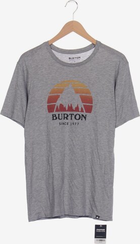 BURTON Shirt in S in Grey: front