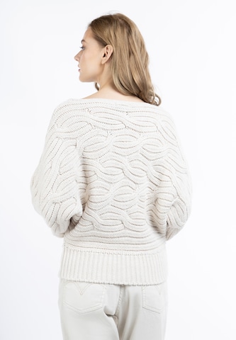 Pull-over DreiMaster Vintage en blanc