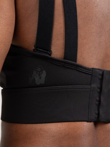 Bustino Reggiseno sportivo 'Riley' di Gorilla Wear in nero