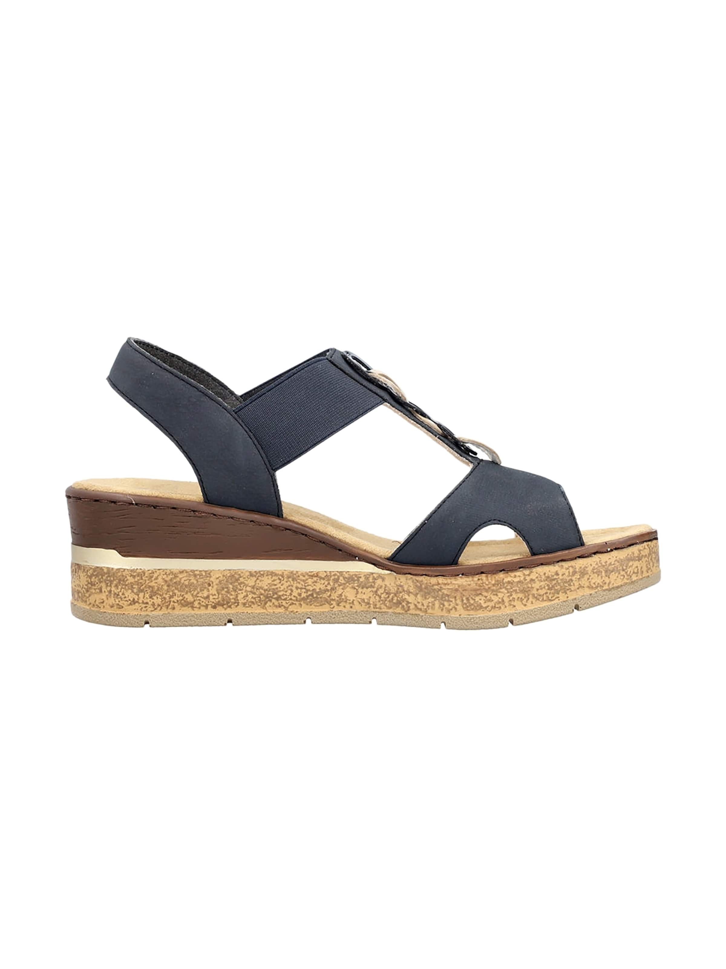 Sandalo di Rieker in blu
