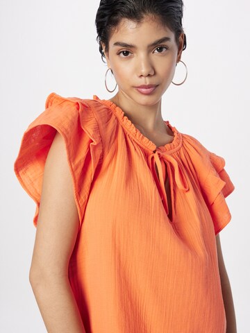 GAP Blus 'GAUZE' i orange