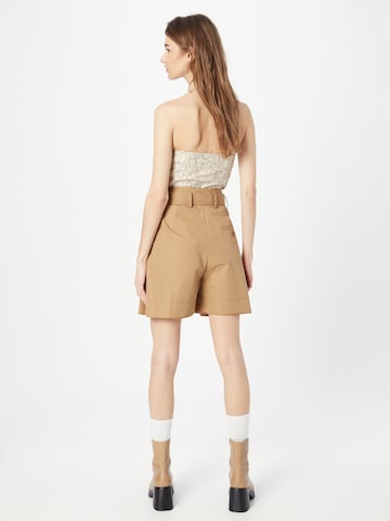 Wide Leg Pantalon chino 3.1 Phillip Lim en beige