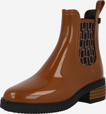 LEMON JELLY Chelsea boots 'TESSA' i brun: framsida