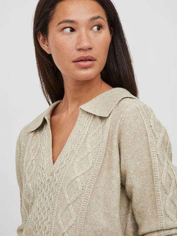 VILA Sweater 'Firrah' in Beige