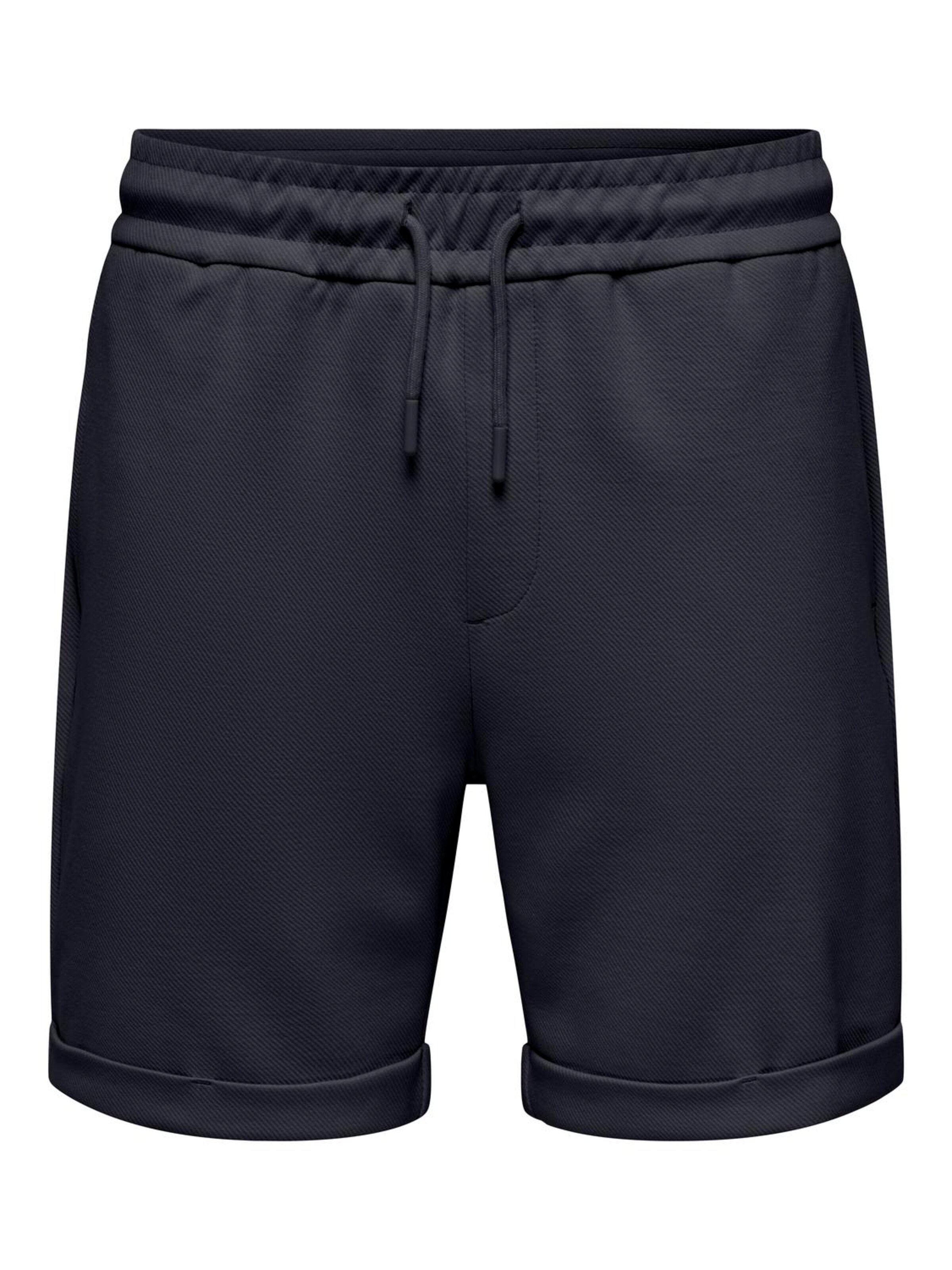 Only & Sons Regular Shorts in Blau: Vorderseite